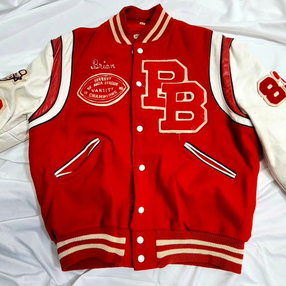 Vintage 1980's California High School Letterman's Jacket